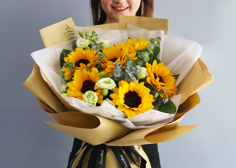 sunflower bouquet delivery singapore